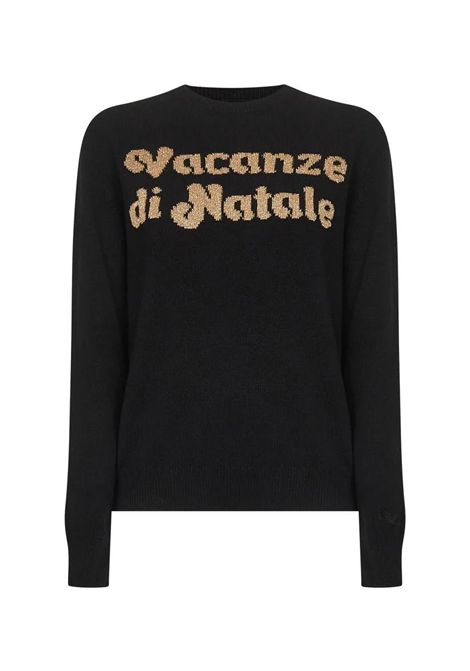 Pull Donna con ricamo SAINT BARTH | QUE0010 NEW QUEEN00432I VACANZE LOGO 00OR